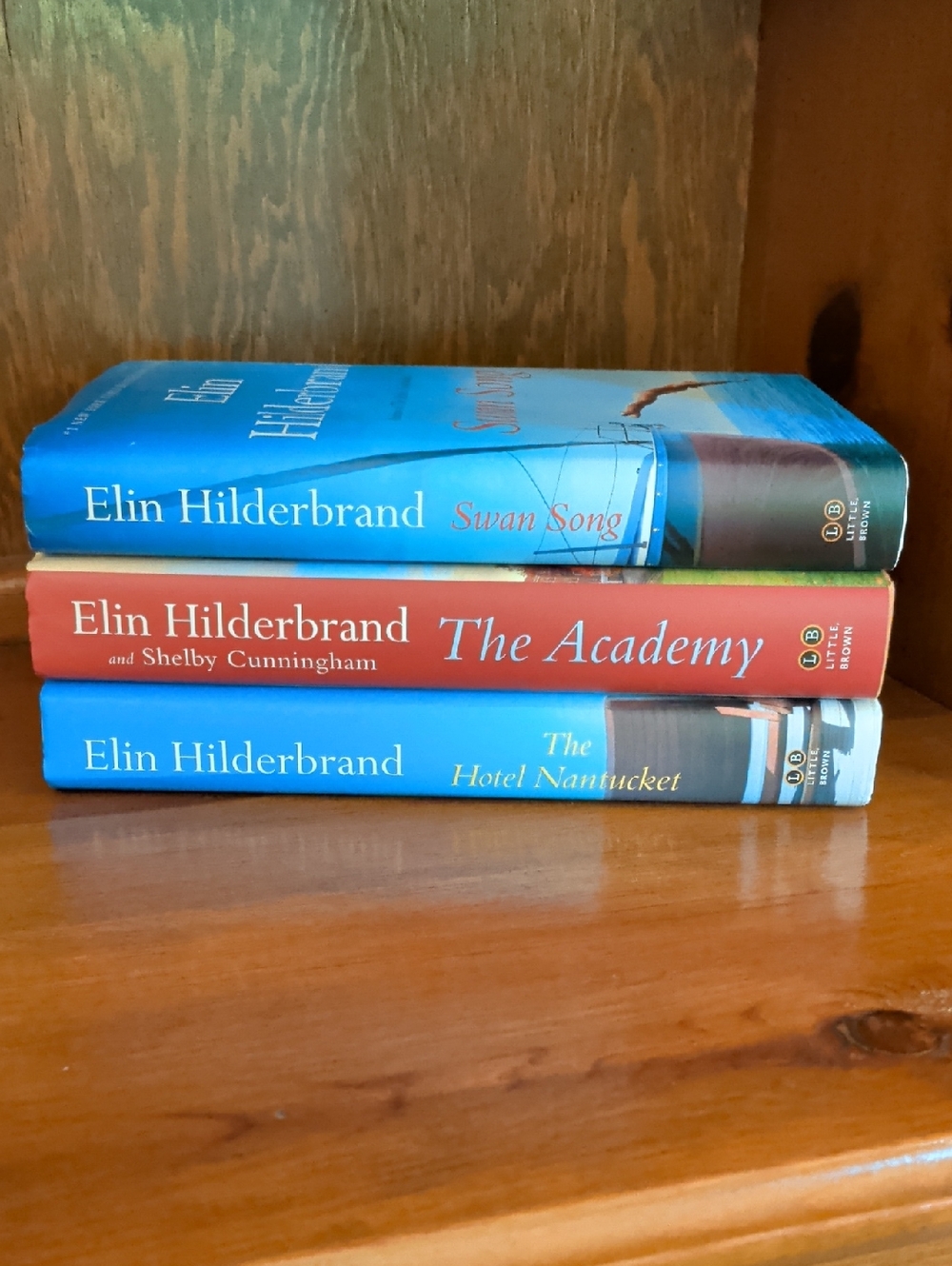 Elin Hilderbrand Hardcover Book Stack - 3 Hardback Books